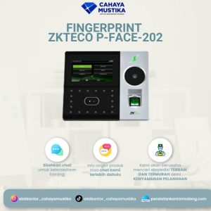 Fingerprint Mesin Absensi Zkteco P-FACE-202