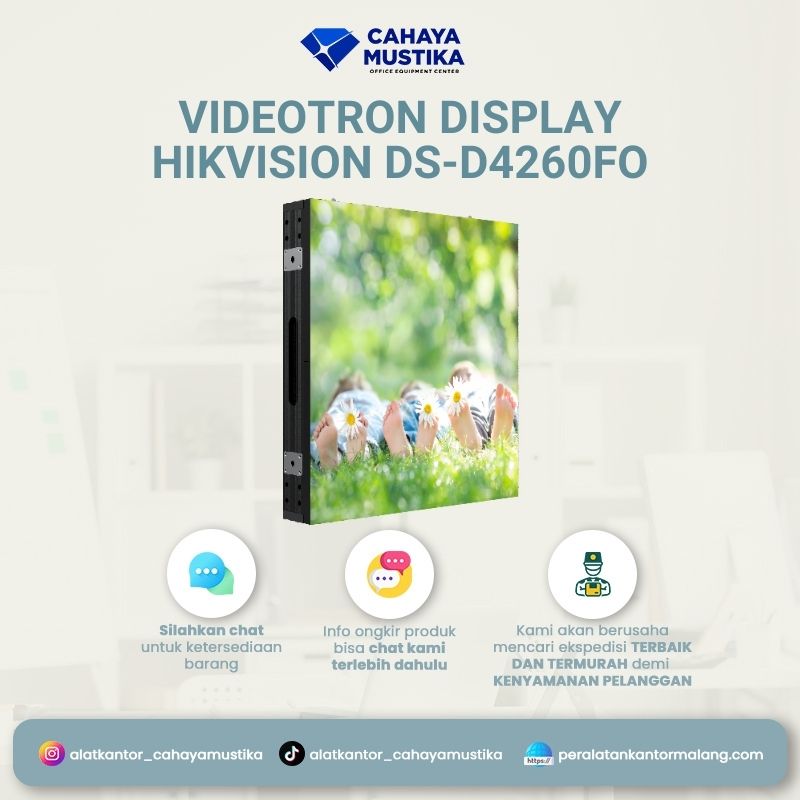 Panel LED Videotron Outdoor Hikvision DS-D4260FO