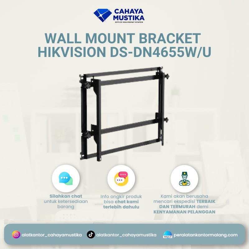 LCD Wall-Mount Brackets Hikvision DS-DN4655W/U