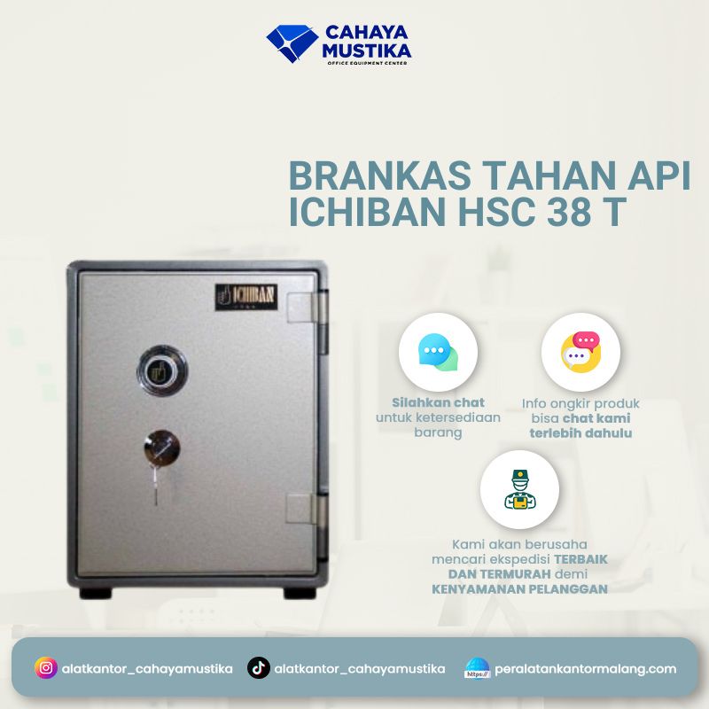 Brankas Tahan Api Ichiban HSC 38 T