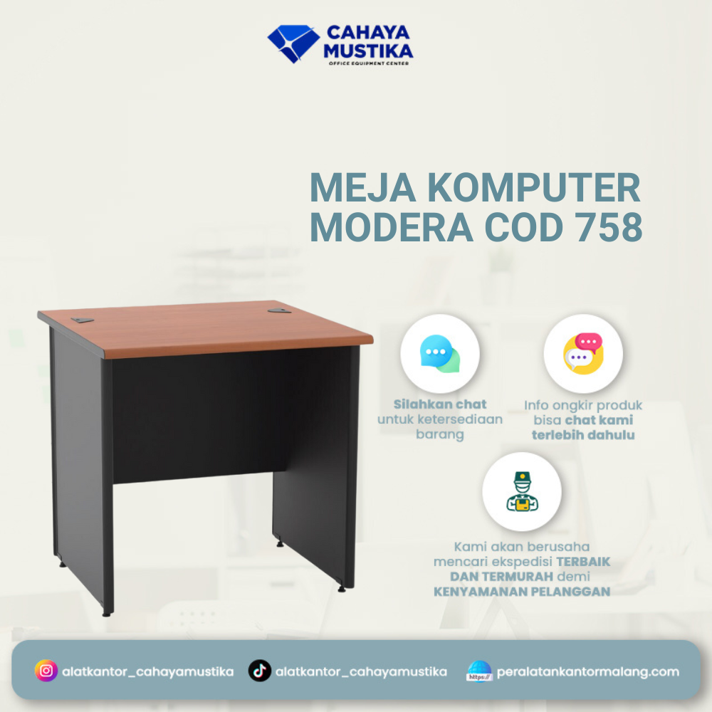 Meja Komputer Modera C-Class COD 758