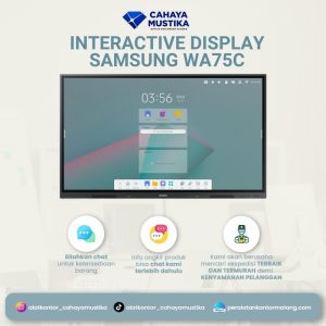 Interactive Flat Panel Display Samsung WA75C