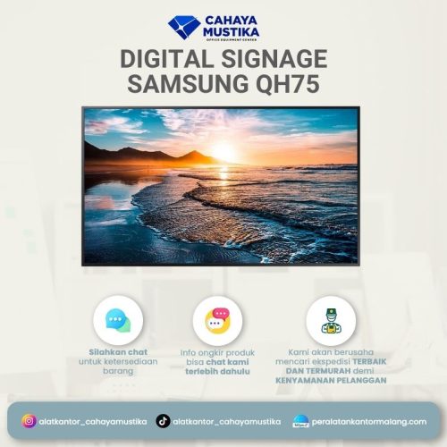 Digital Signage Samsung Smart Signage QH75