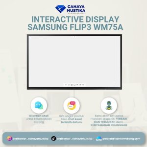 Interactive Display Samsung Flip3 75 Inch WM75A