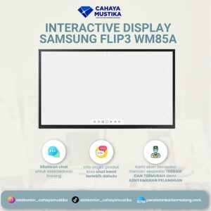 Interactive Display Samsung Flip3 85 Inch WM85A