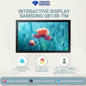 Interactive Flat Panel Display Samsung QB13R-TM