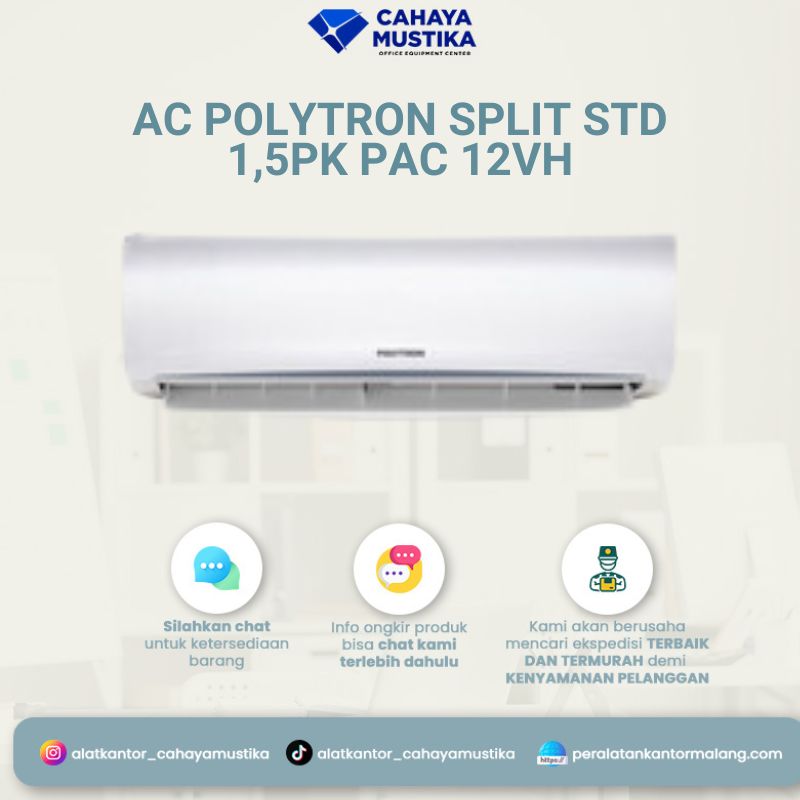 AC Polytron Split STD 1.5PK PAC 12VH