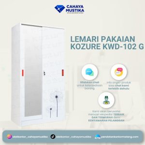 Lemari Pakaian Besi Kozure KWD-102 G