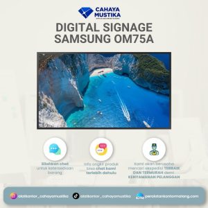 Digital Signage Samsung Smart Signage OM75A