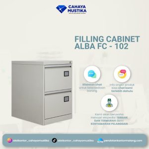 Filling Cabinet Besi Alba FC-102 (2 Laci)