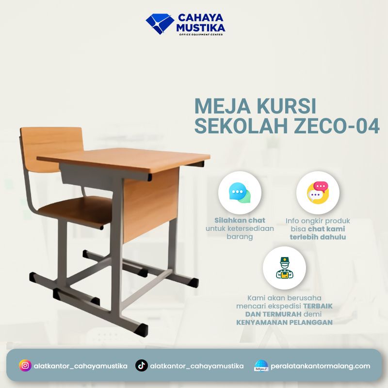 Meja Kursi Sekolah Zeco-04