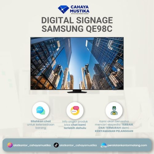Digital Signage Samsung Smart Signage QE98C