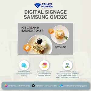 Digital Signage Samsung Smart Signage QM32C