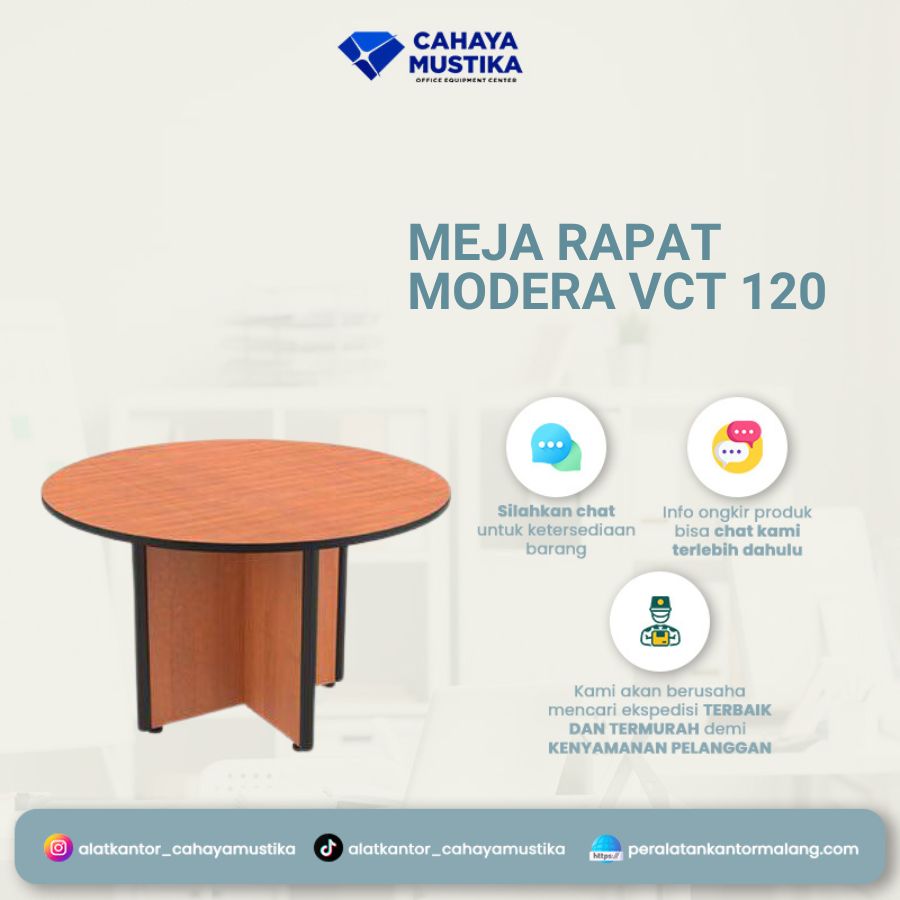 Meja Rapat Modera V Class VCT 120