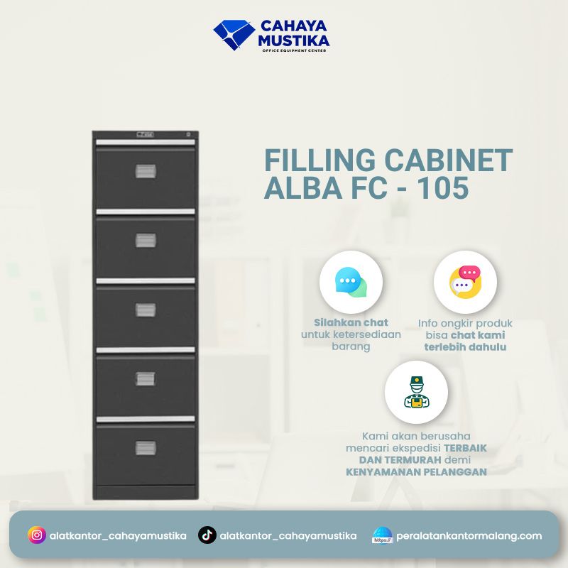 Filling Cabinet Besi Alba FC-105