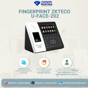 Fingerprint Mesin Absensi Zkteco U-Face-202