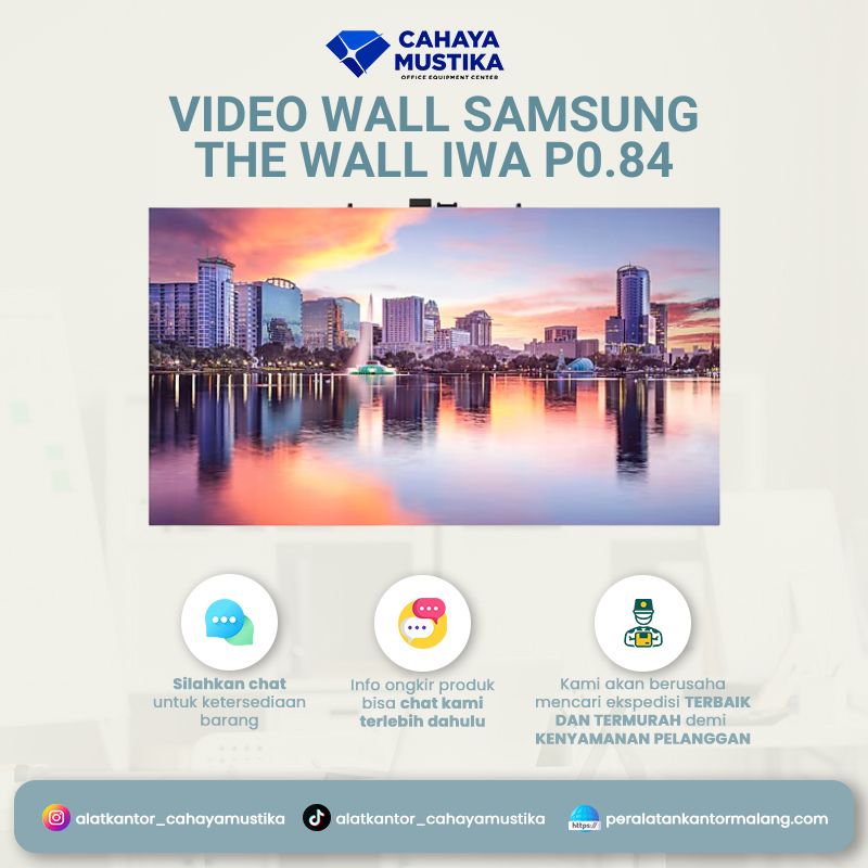 Video Wall Display Samsung The Wall IWA P0.84