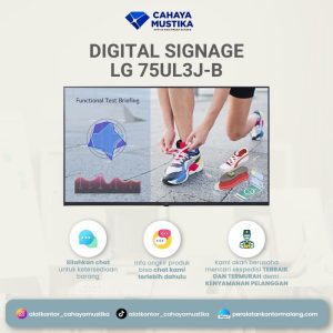 Digital Signage LG UHD Standard Signage 75UL3J-B