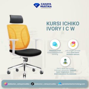 Kursi Putar Kantor Ichiko Ivory I C W