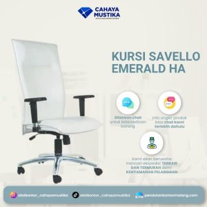 Kursi Manager Hidrolik Savello Emerald HA