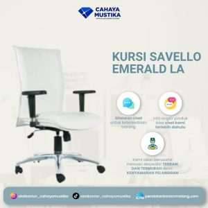 Kursi Manager Hidrolik Savello Emerald LA