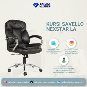 Kursi Manager Hidrolik Savello Nexstar LA
