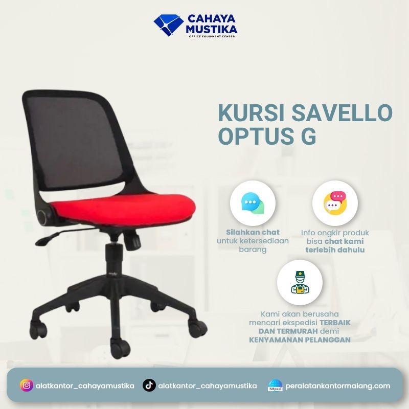 Kursi Staff Putar Savello Optus G