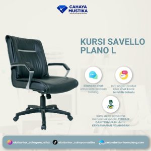 Kursi Manager Hidrolik Savello Plano L