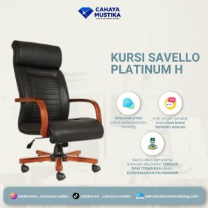 Kursi Direktur Hidrolik Savello Platinum H