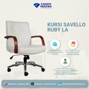 Kursi Manager Hidrolik Savello Ruby LA