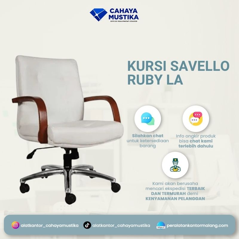Kursi Manager Hidrolik Savello Ruby LA