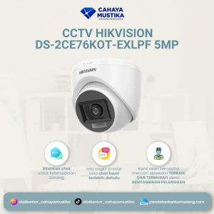 CCTV Indoor Hikvision DS-2CE76KOT-EXLPF 5MP