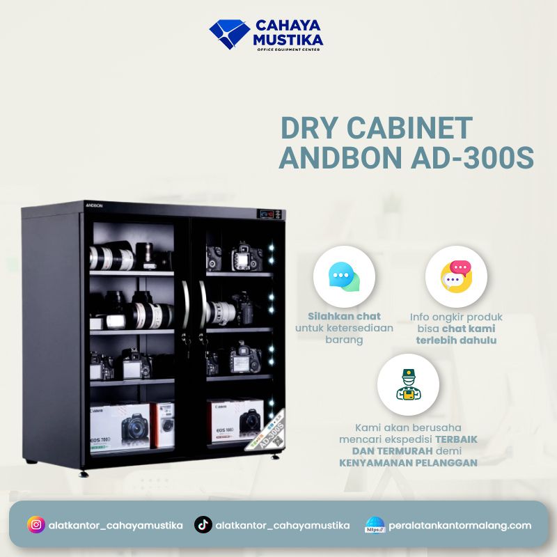 Dry Cabinet Andbon AD-300S Digital