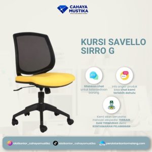 Kursi Staff Putar Savello Sirro G