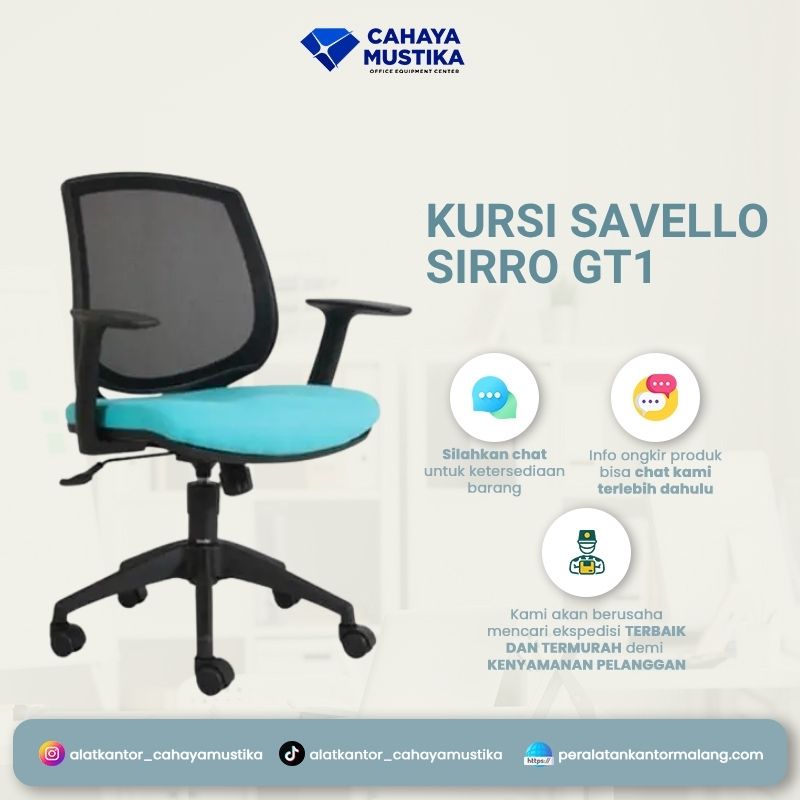 Kursi Staff Putar Savello Sirro GT1