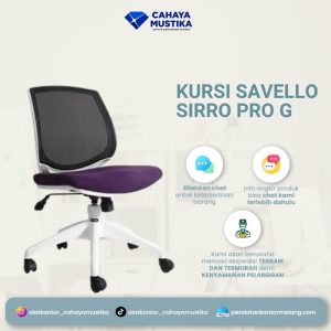 Kursi Staff Putar Savello Sirro Pro G