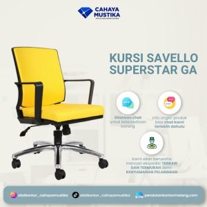 Kursi Staff Putar Savello Superstar GA