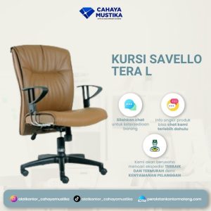 Kursi Manager Hidrolik Savello Tera L