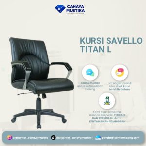 Kursi Manager Hidrolik Savello Titan L