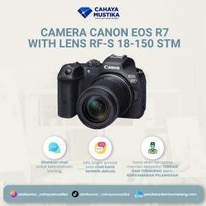 Camera Canon EOS R7 With Lens RF-S 18-150 STM