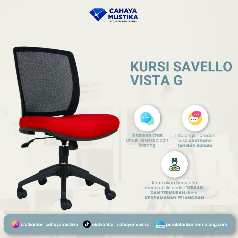 Kursi Staff Putar Savello Vista G