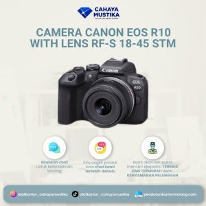 Camera Canon EOS R10 With Lens RF-S 18-45 STM