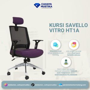 Kursi Kerja Hidrolik Savello Vitro HT1A