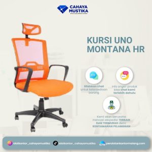 Kursi Kantor Putar Uno Montana HR (Headrest) Series
