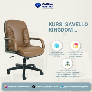 Kursi Meeting Hidrolik Savello Kingdom L