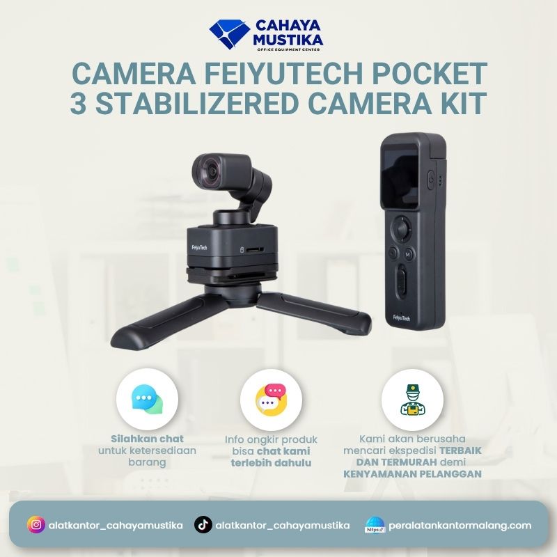 Camera Kit Feiyutech Pocket 3 Stabilizered