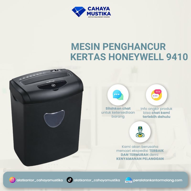 Mesin Penghancur Kertas Honeywell 9410