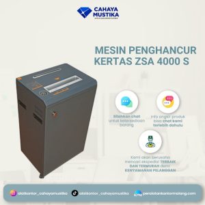 Mesin Penghancur Kertas ZSA 4000 S