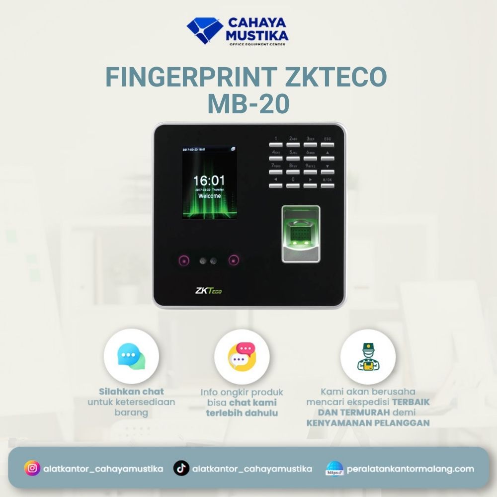 Fingerprint ZKteco MB-20