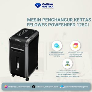 Mesin Penghancur Kertas Felowes Poweshred 125Ci